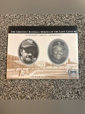 1999 Upper Deck Century Legends Baseball Publication Icons Ruth Griffey More